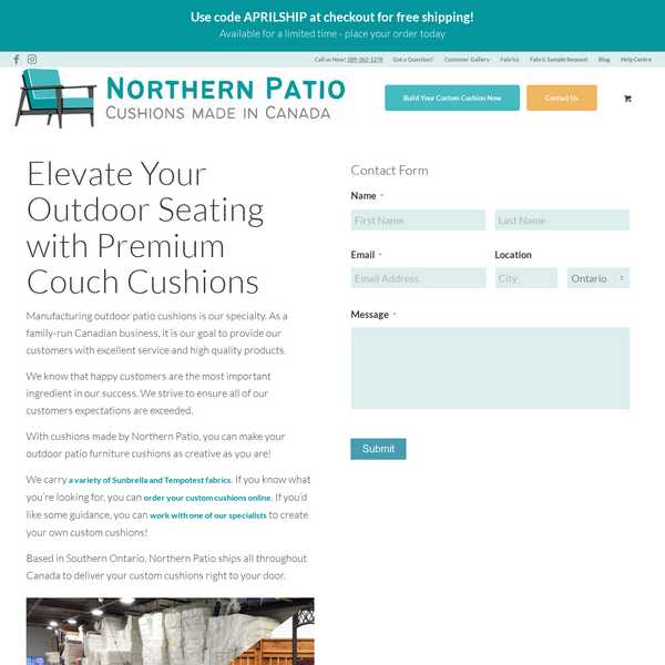 Best Custom Bench Cushions in Canada