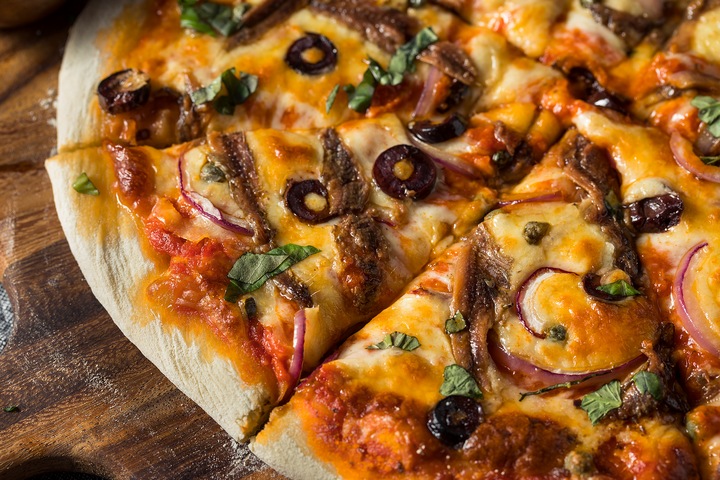 Anchovies are one of the greatest pizza toppings.
