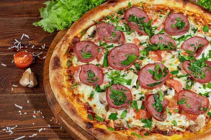 Bacon is one of the best toppings for pizza.
