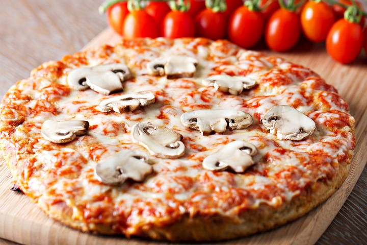 Mushrooms are one of the more popular pizza toppings.