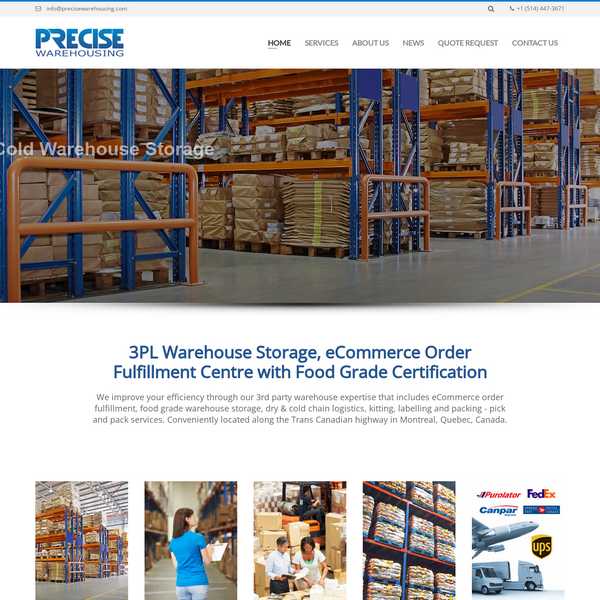 Precise Warehousing 3PL Logistics