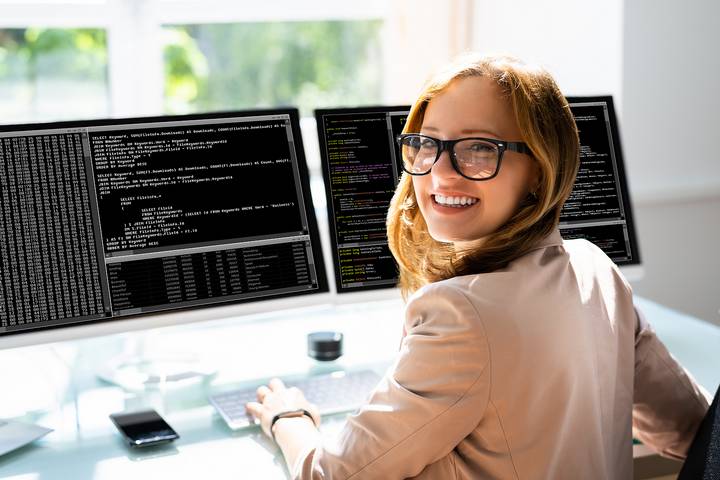 Computer programmers have one of the best paying jobs for women.