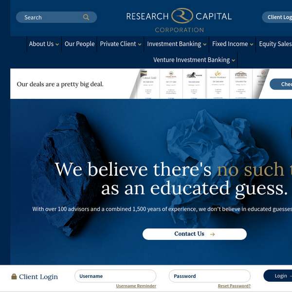 Research Capital Corporation