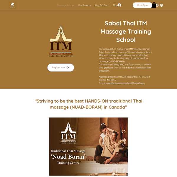 Sabai Thai ITM Massage Training School