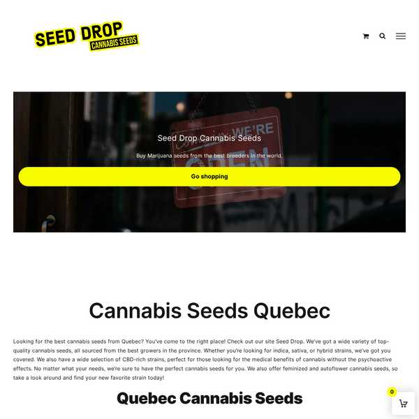 Seed Drop Cannabis Seeds