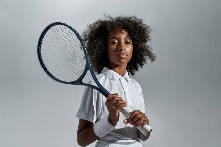 Tennis is one of the good sports for girls to play.