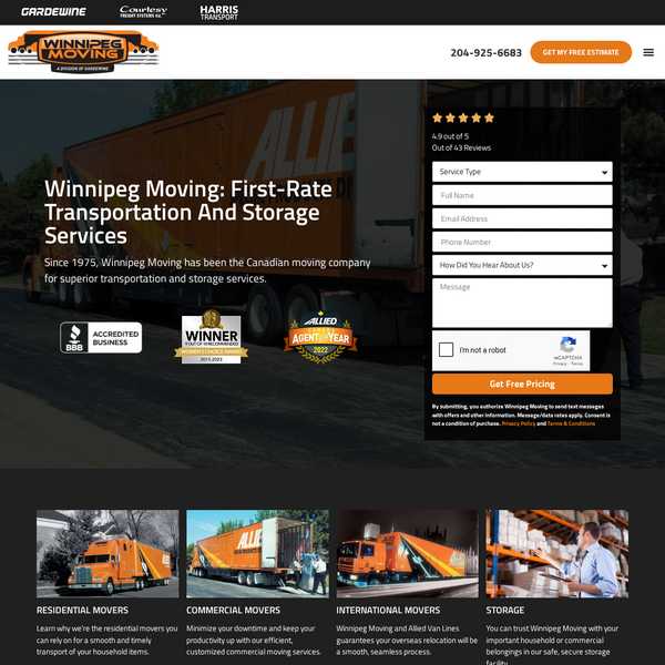Winnipeg Moving & Storage